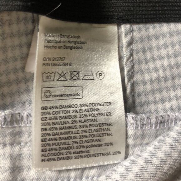 H&M Houndstooth Cropped Trousers Sz 6 - Picture 5 of 6